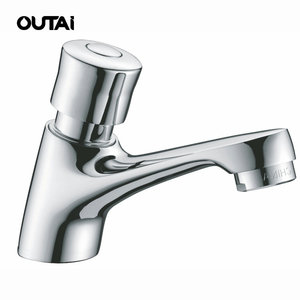 De alta calidad de la cubierta de montaje de latón retardo de tiempo empujar tipos <span class=keywords><strong>lavabo</strong></span> en el cuarto de baño de ahorro de agua del <span class=keywords><strong>grifo</strong></span> - Product Image 6