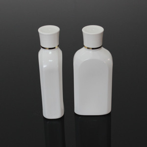 Blanco Vintage 100mL botella de cilindro de plástico vacío <span class=keywords><strong>bronceador</strong></span> <span class=keywords><strong>protector</strong></span> <span class=keywords><strong>solar</strong></span> loción crema para la cara para decoraciones de estilo Vintage - Product Image 1