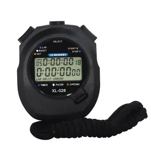 Digitale multifunzione Sport 10/60/100 Giri di Memoria Cronometro Timer On-Line