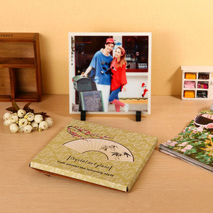 RubySub BL-31 Vente à chaud Directement en usine Décoration de la maison Vierges de verre personnalisées par sublimation <span class=keywords><strong>Cadre</strong></span> <span class=keywords><strong>photo</strong></span> en verre - Product Image 3