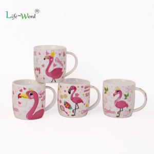Liling al por mayor mejor venta buena calidad eco amigable flamencos nuevo diseño <span class=keywords><strong>de</strong></span> china <span class=keywords><strong>de</strong></span> hueso <span class=keywords><strong>taza</strong></span> <span class=keywords><strong>de</strong></span> café <span class=keywords><strong>de</strong></span> cerámica - Product Image 1