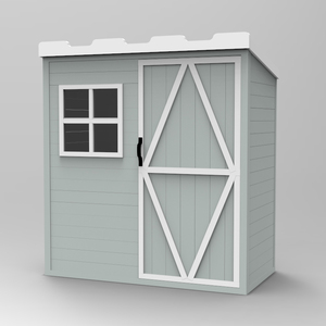 Languette et Rainure En <span class=keywords><strong>Bois</strong></span> Abri <span class=keywords><strong>de</strong></span> <span class=keywords><strong>Jardin</strong></span> Double Porte Fenêtre Pent Premium Plancher <span class=keywords><strong>de</strong></span> <span class=keywords><strong>Toit</strong></span> Feutre - Product Image 4