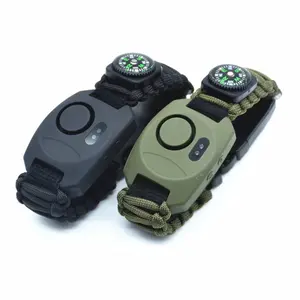 2023 140db Emergency Security Safesound Alarms Bracelet Personal Alarm with Paracord for Outdoor Activity