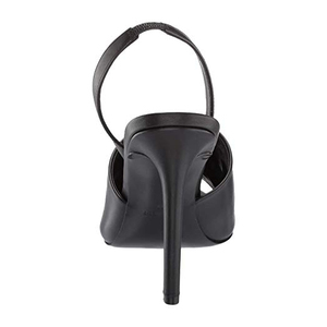 Sandales à Talons Fins en <span class=keywords><strong>Cuir</strong></span> PU <span class=keywords><strong>Noir</strong></span> à Bout Ouvert Personnalisables à Prix Abordable pour Femmes - Product Image 6