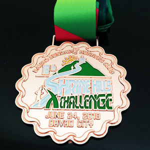 Latón de alta calidad de aleación de Zinc de cliente Comprar Bicicleta atletismo medalla Export - Product Image 1