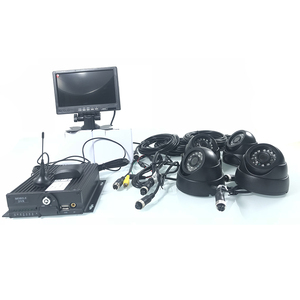 Hyf AHD 1080P 4 Kênh 4G GPS Xe Buýt Máy Ảnh Giám Sát Bộ Với Từ Xa Kỹ Thuật Kép SD Thẻ Di Động DVR Video Giám Sát Kit - Product Image 4