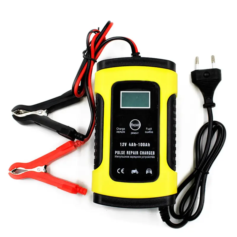 Portable Mini 110V to 220V To 12V 6A Smart Intelligent Automatic Car Vehicle Battery Charger For Car