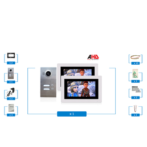 Nhà thông minh hệ thống 7-inch 4 Dây Cửa điện thoại 7inch 4 dây nhà intercom với wifi điện thoại thông minh điều khiển từ xa và phát hiện chuyển động - Product Image 5