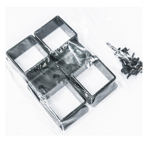 Pabrik Die Cast Braket Aluminium Braket Pagar Logam