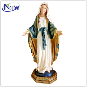 Fuente de la fábrica de China de Virgen María estatuas religiosas Católica <span class=keywords><strong>Santa</strong></span> María estatua casa NT-FS383K - Product Image 3