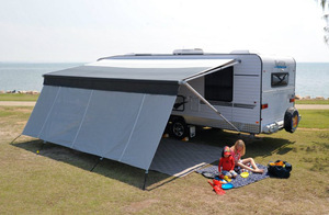 Mái Hiên RV Hình Vuông <span class=keywords><strong>HDPE</strong></span> Ngoài Trời Tùy Chỉnh 2022 Màn Chắn Tường Riêng Tư Có Ống - Product Image 6