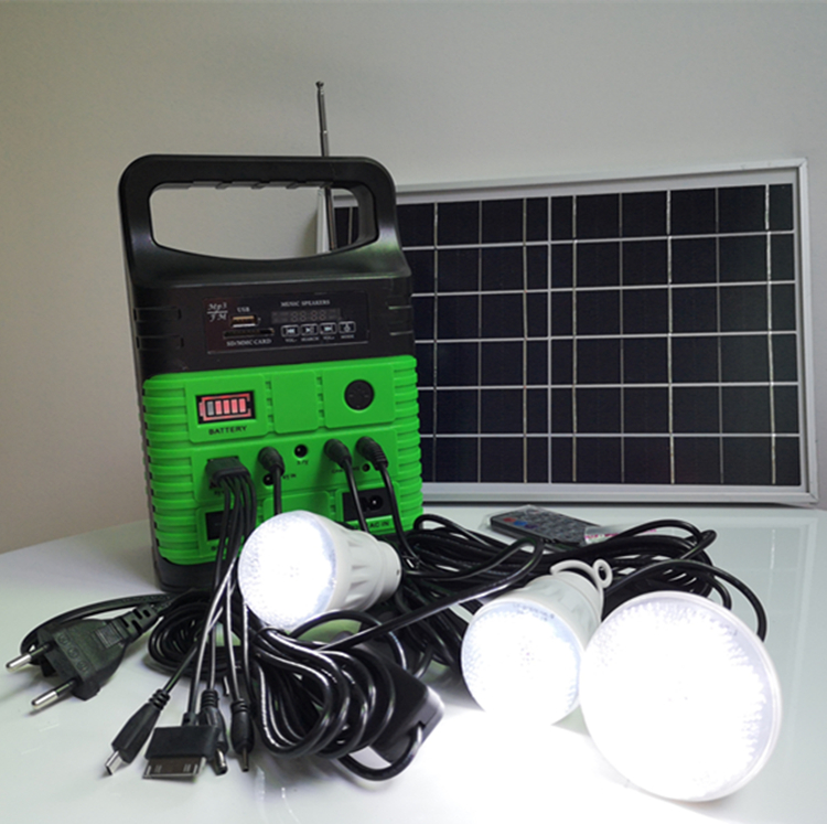 Солнечная панель для дома Полный комплект фонари для кемпинга наружный светодиодный фонарь 10 Вт