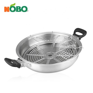 Sartén para Paella <span class=keywords><strong>de</strong></span> Acero Inoxidable 304, Precio <span class=keywords><strong>de</strong></span> Fábrica, para <span class=keywords><strong>Cocina</strong></span> China, Vaporera, <span class=keywords><strong>Wok</strong></span> para Saltear - Product Image 5