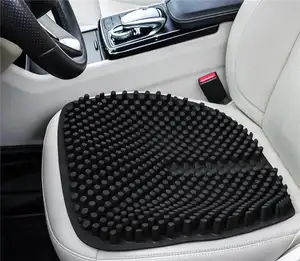 ซิลิโคนรถที่นั่งเบาะซิลิโคนนวดสำนักงานเก้าอี้กันน้ำ Non-Slip Comfort Auto Seat Pad