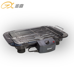 BG-01Stainless <span class=keywords><strong>interior</strong></span> de acero mesa de termostato de la parrilla de <span class=keywords><strong>barbacoa</strong></span> de altura ajustable japonés parrilla eléctrica - Product Image 1