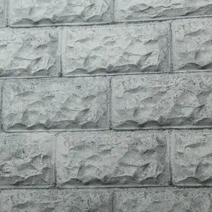 Papel tapiz de pared de vinilo con piedra de ladrillo 3D