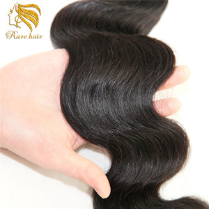 Longue durée 100% Vierge Machine Trame Cheveux Vierges Pour Le Haut De <span class=keywords><strong>La</strong></span> Tête - Product Image 5