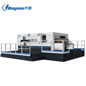 Chine fabricant boîte de papier die machine de découpe, die de coupe machine de presse, die de coupe et gaufrage machine