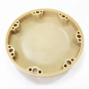 Custom Antenna Radome and Antenna Cover Parts Fabrication Precision CNC Plastic Aluminum Turning Parts Micro Machining