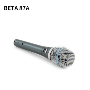 Top 5A 1:1 calidad Beta 87A Beta87 Beta 87 supercardioide Vocal micrófono de condensador para sonido en directo - Product Image 1