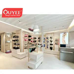 High Quality Retail Wall Display Systems Lingerie Shop Decoration For Women's Underwear Display Shop Design