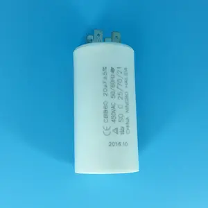 motor 0.75kw capacitor 20mf 400v cbb60 capacitors 20uf