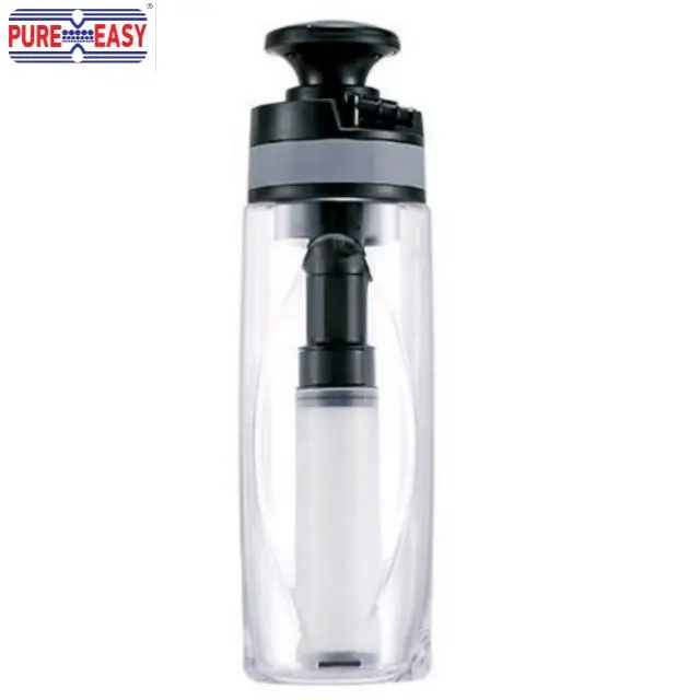 Water Filter Bottle Portable Filter for Survival Travelling Camping and Hiking