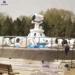 Prix usine en plein air parc d'attractions <span class=keywords><strong>famille</strong></span> <span class=keywords><strong>jeux</strong></span> volant mignon snoopy manèges à vendre - Product Image 6