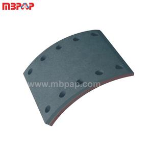 ผ้าเบรกรถบรรทุกยุโรป <span class=keywords><strong>VL88</strong></span> VL87ผ้าซับใน WG9231342069ทนทานสำหรับงานหนักเบรกรถบรรทุกแบบยุโรปและ5/4 - Product Image 2