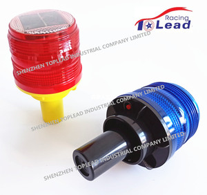 Luz <span class=keywords><strong>de</strong></span> Advertencia Solar Intermitente, Baliza Estroboscópica, Barrera, Torre LED, Obstrucción <span class=keywords><strong>de</strong></span> Aviación, Tráfico Solar para Carreteras - Product Image 5
