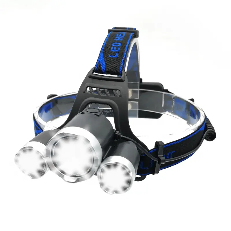 Wholesale Cheap Style 4 Modes 10w Tactical USB Rechargeable Waterproof Plastic Led Headlamp