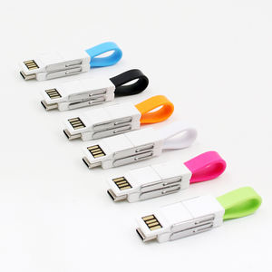 Yj nueva moda caliente personalizar logotipo 4 en 1 cargador Cable todo en un cable de datos usb para micro usb ios y Tipo c - Product Image 6