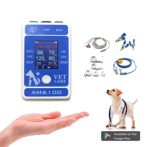 Lcd veterinary bluetooth 6multi parameter patient monitor veterinary equipment cn shg berry am6100 veterinary am6100 body healthy check