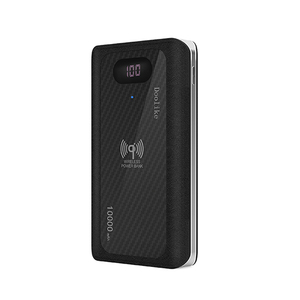 Innovative technologie <span class=keywords><strong>3</strong></span> in 1 ladung 18650 lithium-10000 mah 2 verdrahtete 1 wireless power bank für handy - Product Image 3