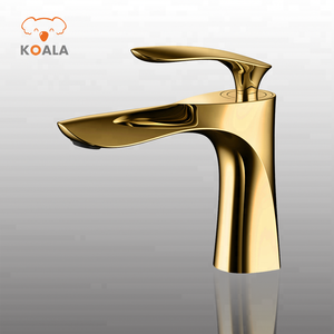 Nizza risparmio idrico Venus Stilografica D'oro Della Novità Caravan Wc Solido Cromato placcato Oro Bagno Rubinetto - Product Image 5