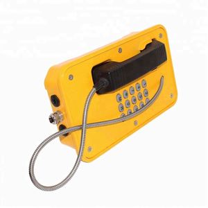 De potencia sobre Ethernet (PoE) estanca Teléfono para peligrosos industria resistente a la humedad SIP Teléfono para túnel - Product Image 4