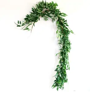 热卖绿色挂植物人造柳树为婚礼装饰