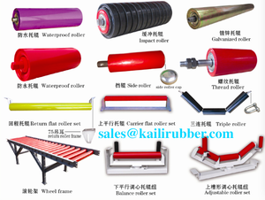 Lange Lebensdauer und energie sparende Spann rollen, selbst ausrichtende Umlenkrollen für Band förderer - Product Image 6