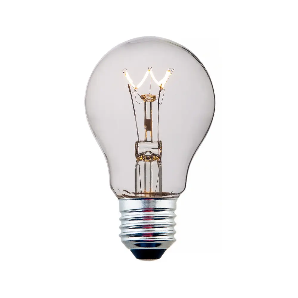 Incandescent bulb GLS A19/A60 40W/60W/75W/100W E27 Clear Bulb factory supplied hot selling bulbs