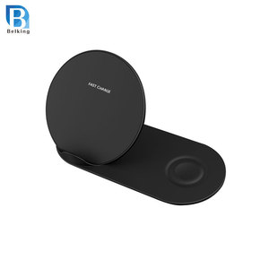 Nueva Qi <span class=keywords><strong>de</strong></span> carga rápida <span class=keywords><strong>cargador</strong></span> inalámbrico 2-en-1 estación <span class=keywords><strong>de</strong></span> carga para teléfono móvil <span class=keywords><strong>Apple</strong></span> <span class=keywords><strong>Watch</strong></span> aire cápsulas - Product Image 4