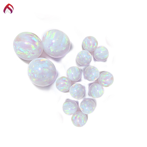 Venta al por mayor 3mm 10mm ópalo sintético del encanto de los granos para <span class=keywords><strong>la</strong></span> fabricación de <span class=keywords><strong>la</strong></span> joyería - Product Image 2