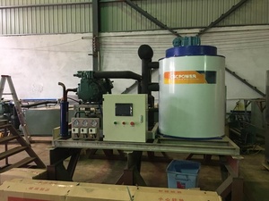 5 t/día de agua de refrigeración de máquina de hielo en escamas Filipinas precio de <span class=keywords><strong>la</strong></span> máquina para de almacenamiento de pescado - Product Image 5