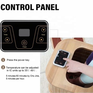 Bañera de vapor infrarroja de calor seco portátil de alta calidad para pies, para una buena salud - Product Image 5