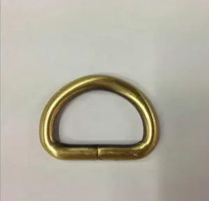 Mode Tas Hardware Accessoires Ontwerp Metalen Open D Ring Voor Tas