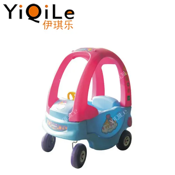 Durable casa juguetes de los niños coche de juguete coche paseo para niños