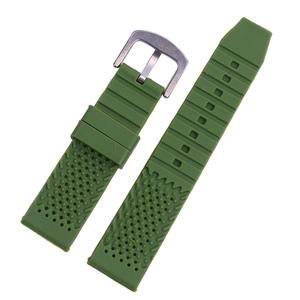 Correa de reloj de goma impermeable LAIHE Sport en tamaños de 18mm 20mm 22mm 24mm para relojes - Product Image 2