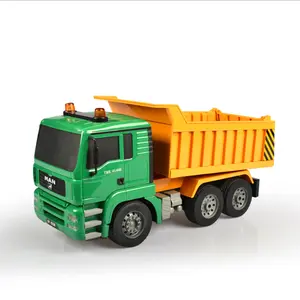 בסיטונאות גדול צעצוע משאית אשפה פלסטיק-GW-TMZ2083 1:18 בקנה מידה גדולה הידראולי משאית rc רכב קרוואן rc משיכת משאית, משאית אשפה למכירה