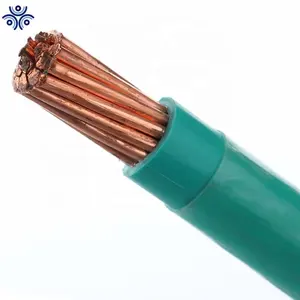 Ul listado ul83 padrão thhn/thwn/THWN-2 4/0 ~ 16awg fio de construção elétrica cobre