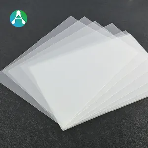 Semi transparent polycarbonate solid white frosted sheet