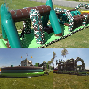 Pista de obstáculos inflable de alta calidad para adultos, divertido, para exteriores - Product Image 5